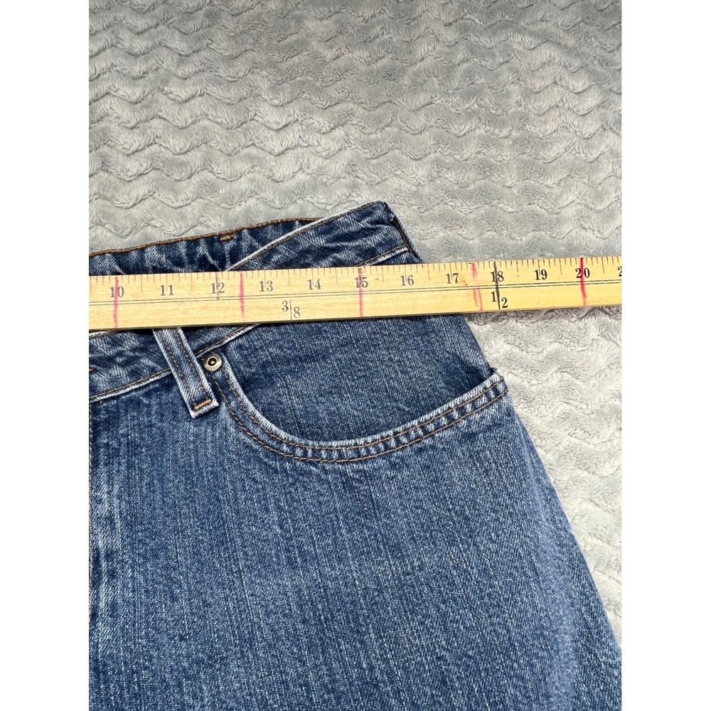 Carhartt Women's Relaxed Fit Jeans Blue Denim Classic Style Comfortable - Picture 4 of 11